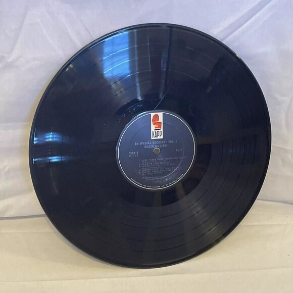 Roger Williams By Special Request-Vol.2 (Vinyl, 1967) Kapp Records KL-4 Good+ LP - Picture 9 of 12